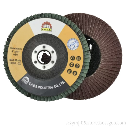 Premium Type 29 Flap Discs for Stainless Steel: High-Density Zirconia Abrasive Sanding Discs with 3-Year Fiberglass Backing